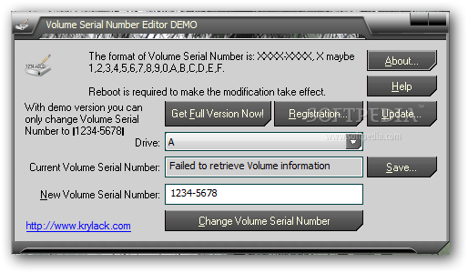 Volume Serial Number Editor Crackers